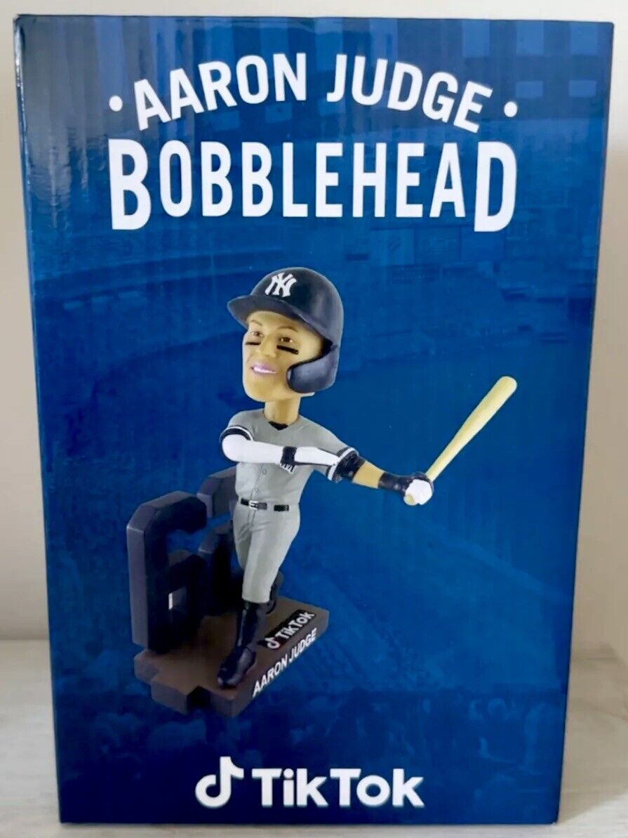 AARON JUDGE LIMITED-EDITION BOBBLEHEAD #62 HR NY YANKEES 4/20/2024 (unopened)