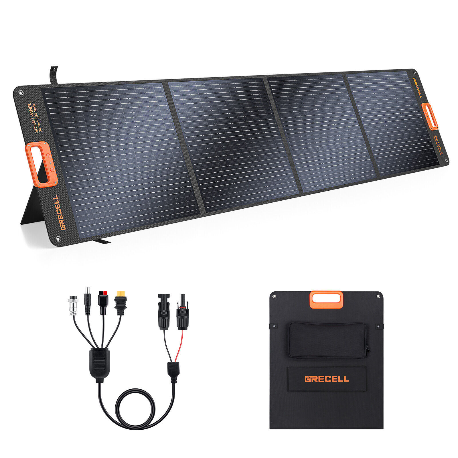 Solar Generator Portable Power Station with 1000W Foldable Solar Panel