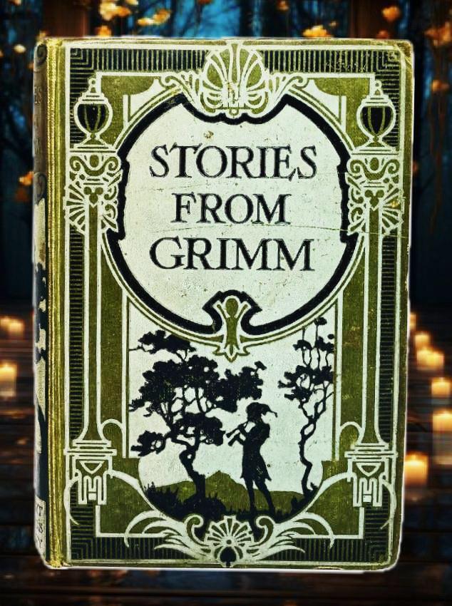 1919 Antique Fairy Tales STORIES FROM GRIMM Herbert Strang SCARCE BINDING Grimms