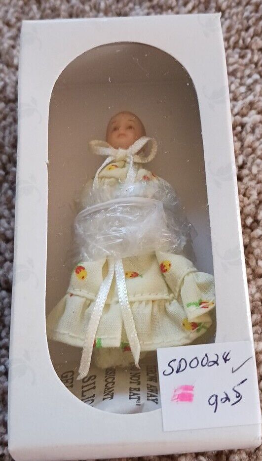 Merry Meeting Doll *1:12 Scale Vintage Rare Katie Baby Doll New In Box