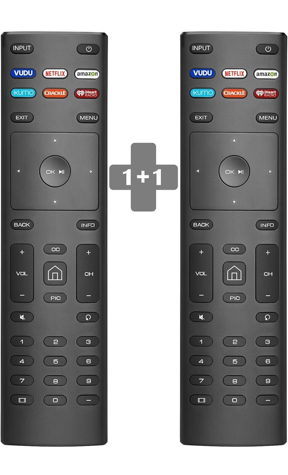 【2 Pack】 New Universal Remote for All Vizio TVs