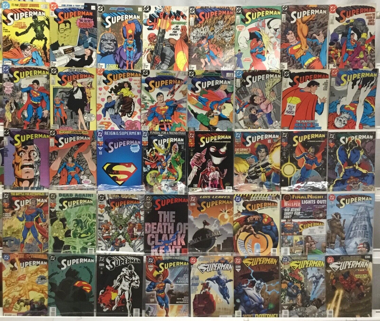 DC Comics - Superman 2nd Series - Comic Book Lot of 40 Issues