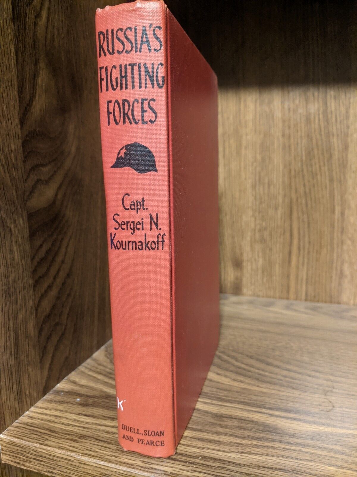Vintage 1942 Russia\'s Fighting Forces by Sergei N. Kournakoff Hardcover