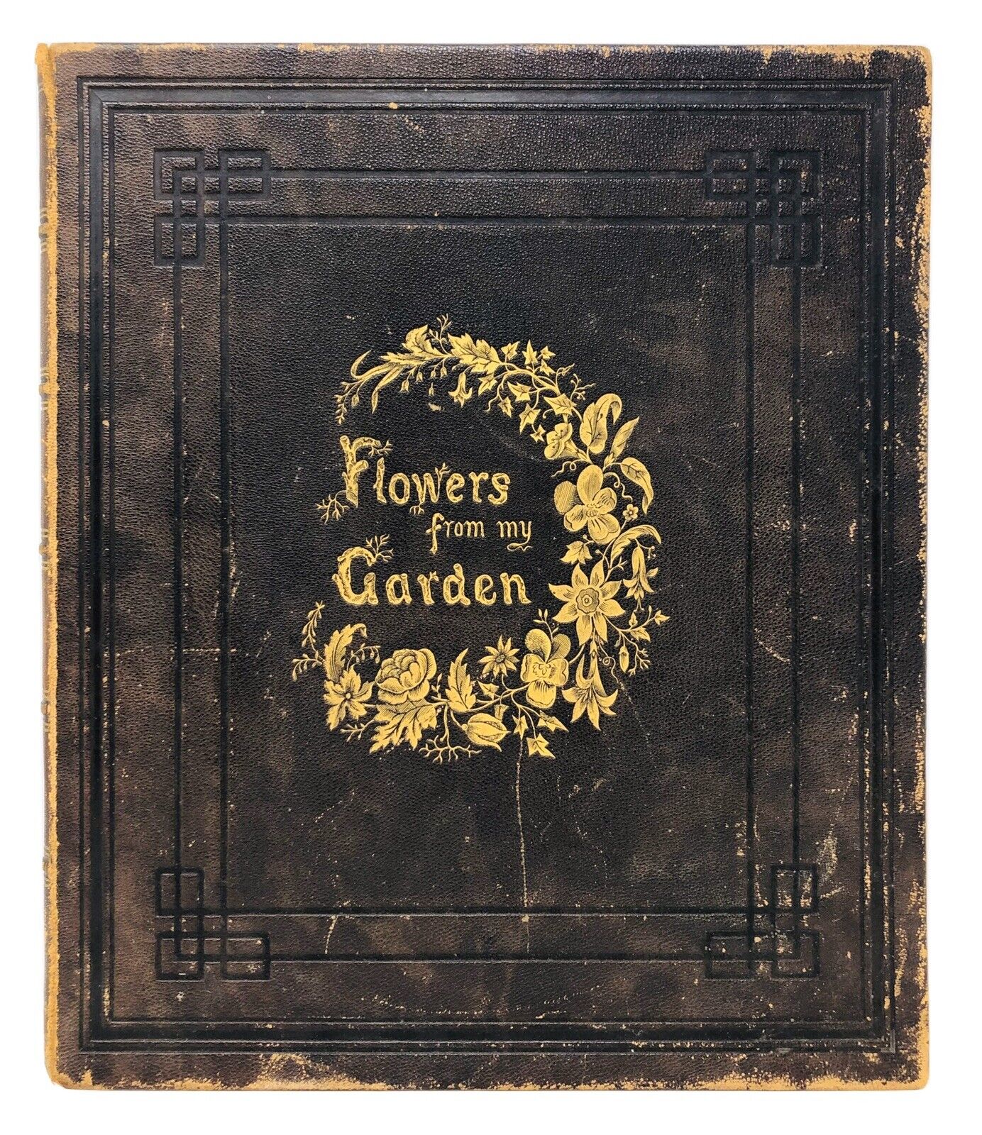 RARE 1864 Flowers From My Garden by Laura Gordon Munson Poems Sketches Sigourney