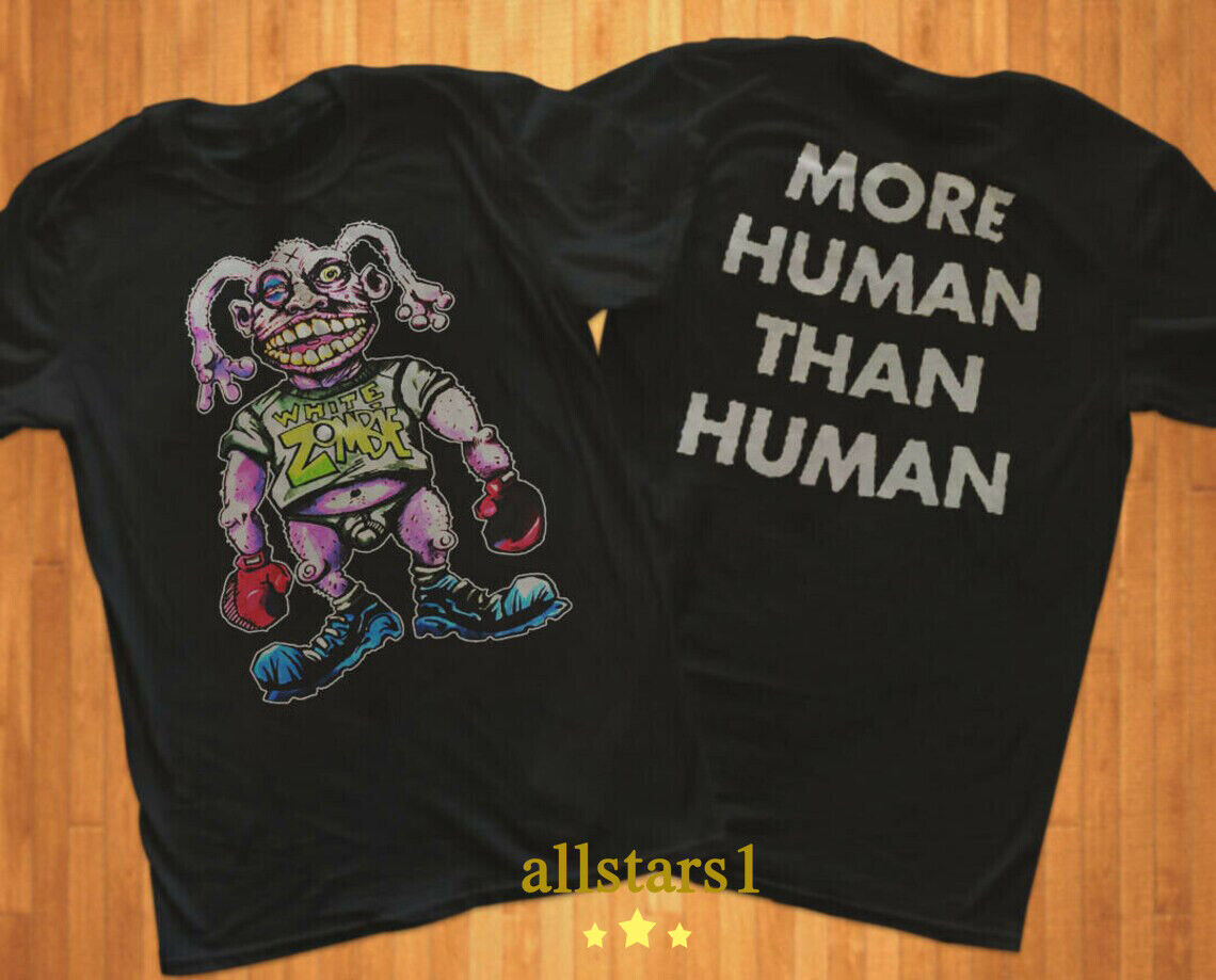 White Zombie 90s More Human Than Human Tour T-shirt Double Sided EF641093