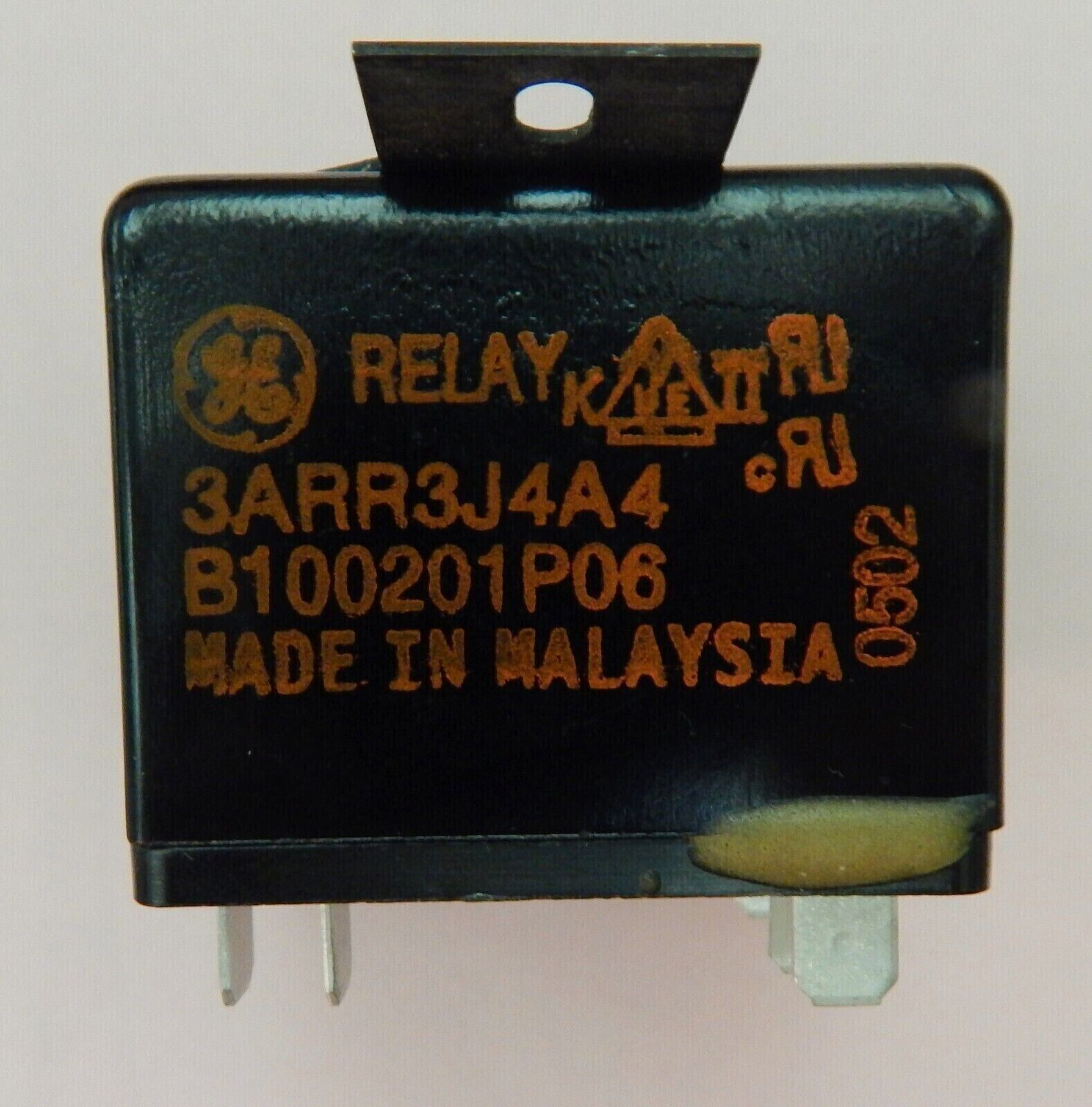 GE Relay 3ARR3J4A4 New old stock, long ago discontinued part. LAST ONE AVAILABLE