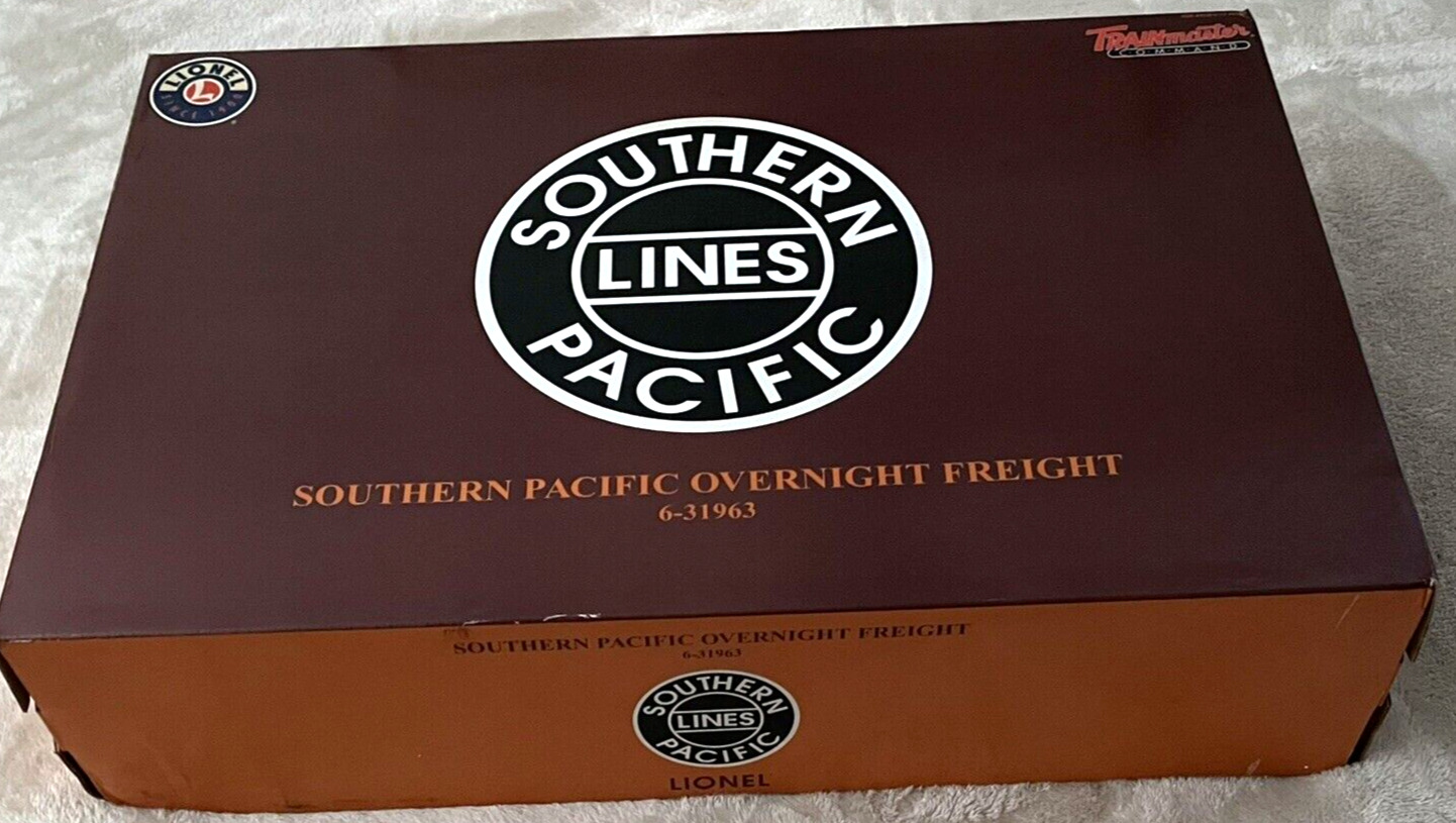 LIONEL 6-31963 SOUTERN PACIFIC OVERENIGHT FREIGHT SET, C-9
