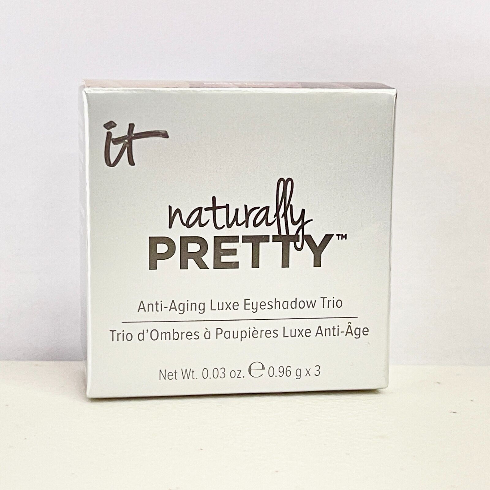 IT Cosmetics Naturally Pretty Luxe Eyeshadow Trio ~Matte Luxe~ Full Size [BNIB]