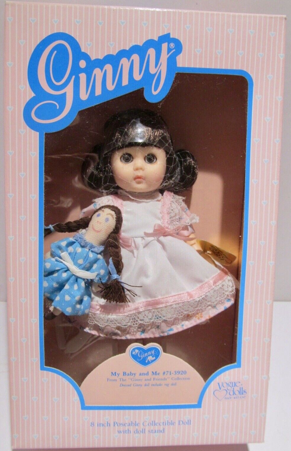 Ginny Doll - My Baby And Me W/Rag Doll - 8\