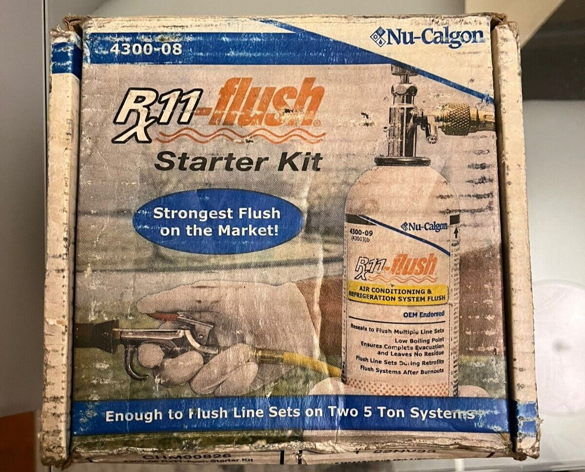 Nu-Calgon 4300-08 RX-11 Flush Starter Kit (b2)