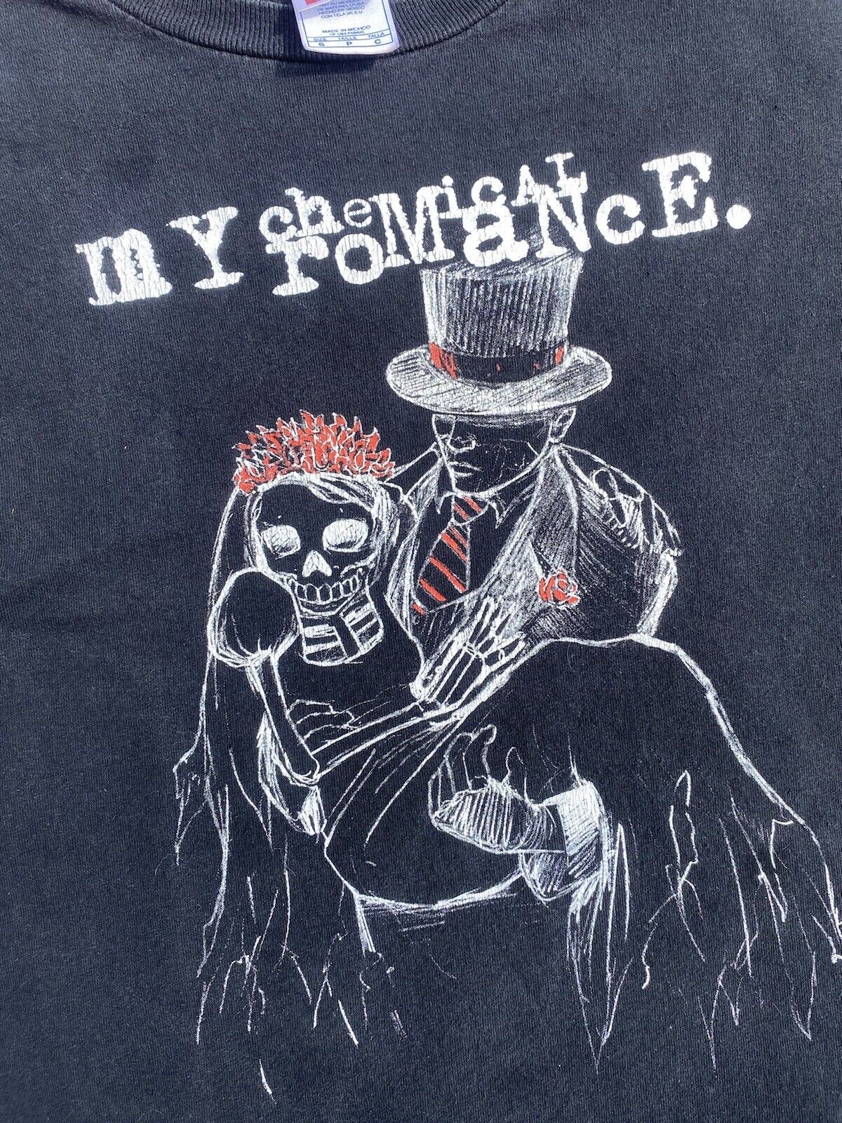 Vintage Rare My Chemical Romance Band Concert Tour Shirt SMALL 