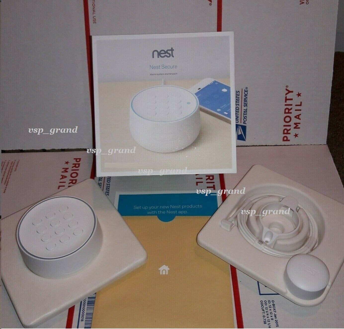 NEW GOOGLE NEST SECURE ALARM SYSTEM SECURITY GUARD BASE STATION W/ POWER SUPPLY