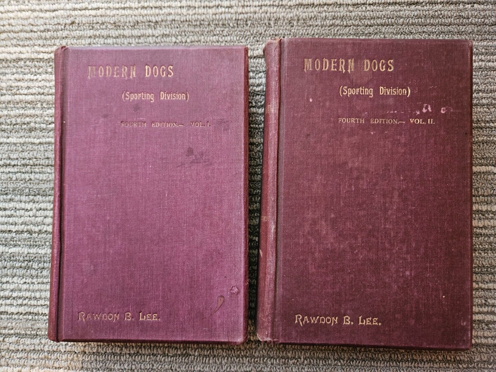 A History And Description Of Modern Dogs Of Great Britian And  Vol 1 & 2, 1906