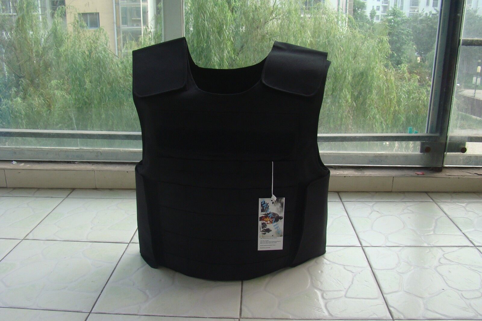 New Black Combat Tactical Soft Bullet proof vest IIIA NIJ0101.06 