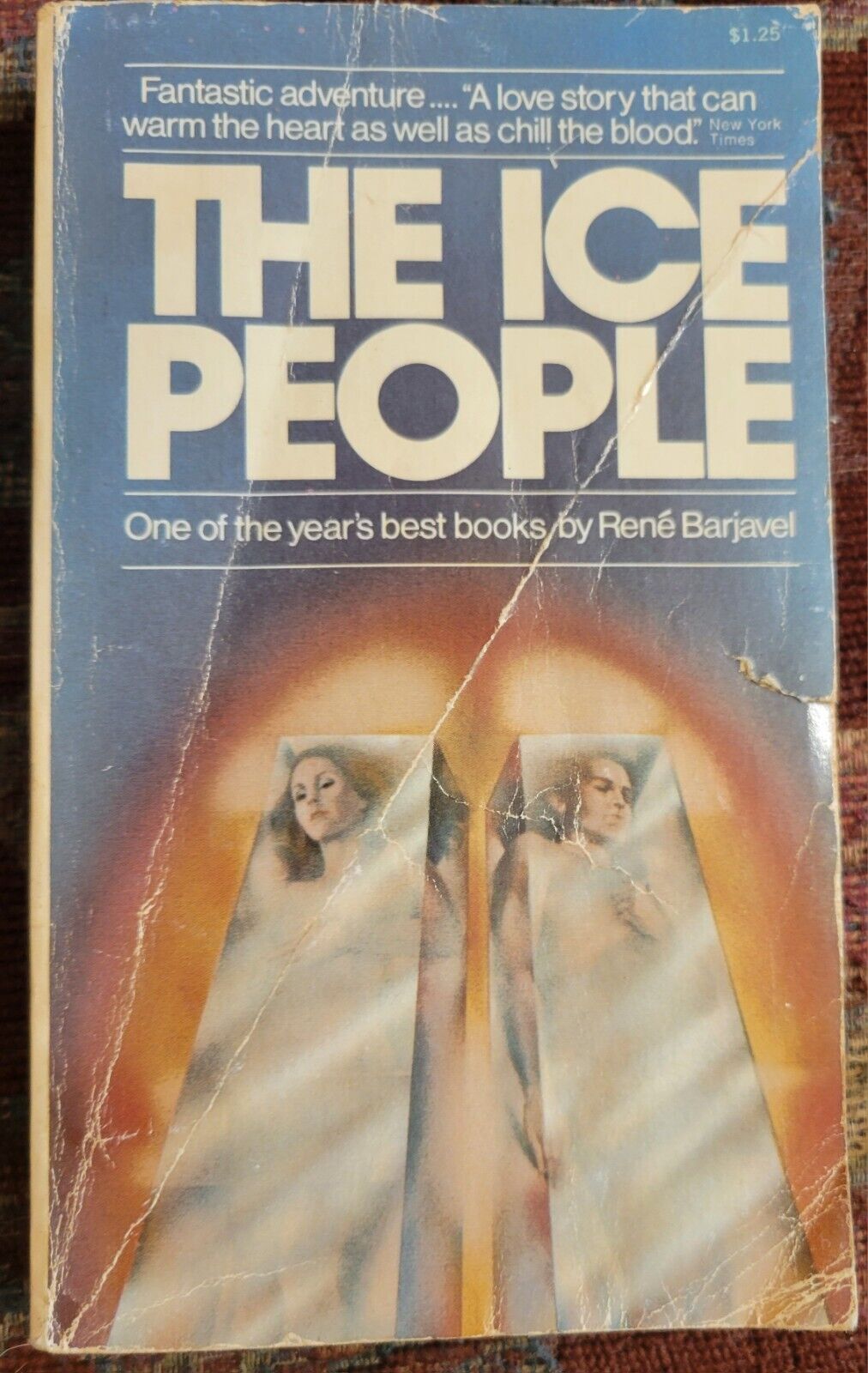 Used The Ice People by Rene Barjavel Pyramid Paperback Vintage Antarctica AS IS 