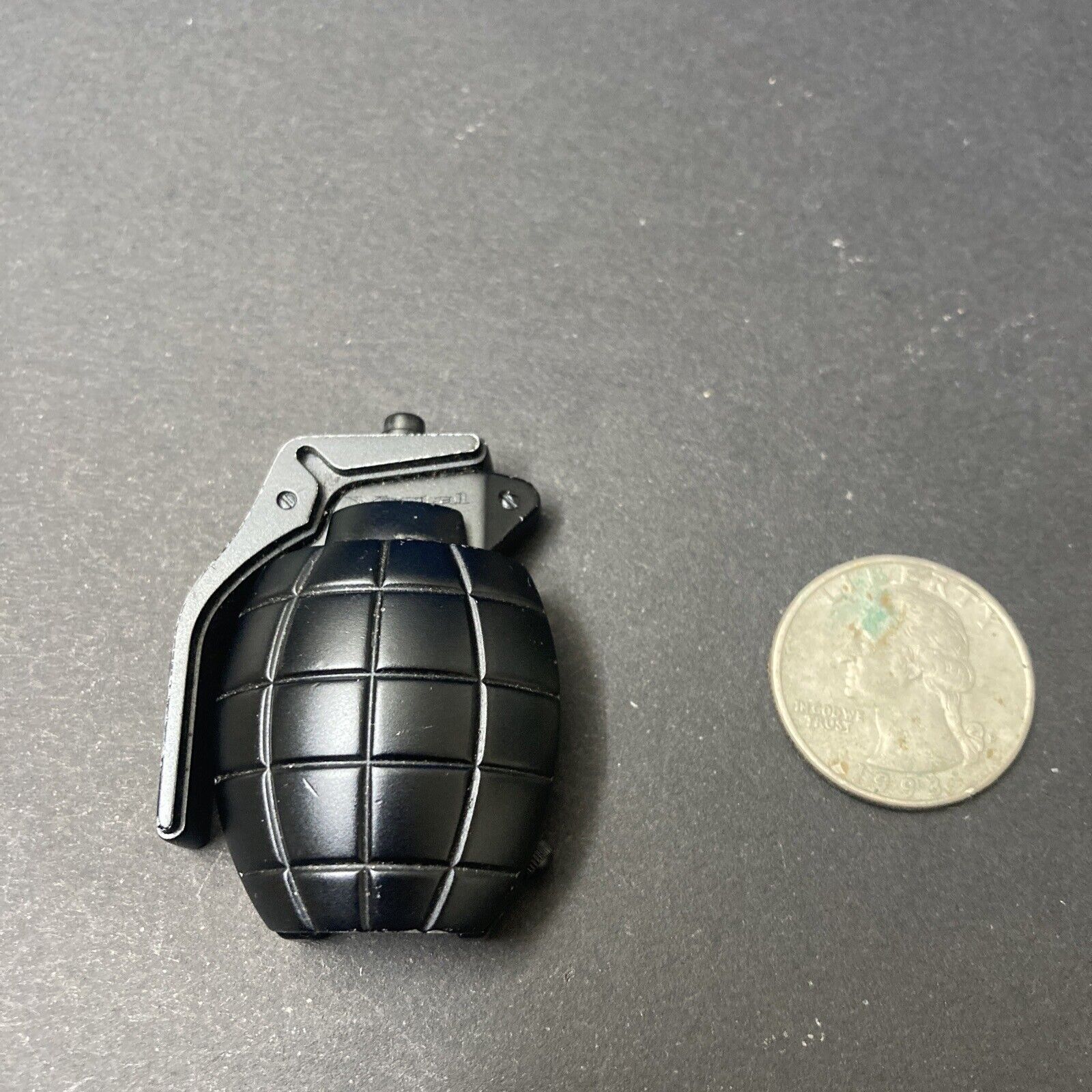 RARE Vestal Grenade Shaped Small Black Watch. Unisex. Japan Mov\'t. UNIQUE LOOK