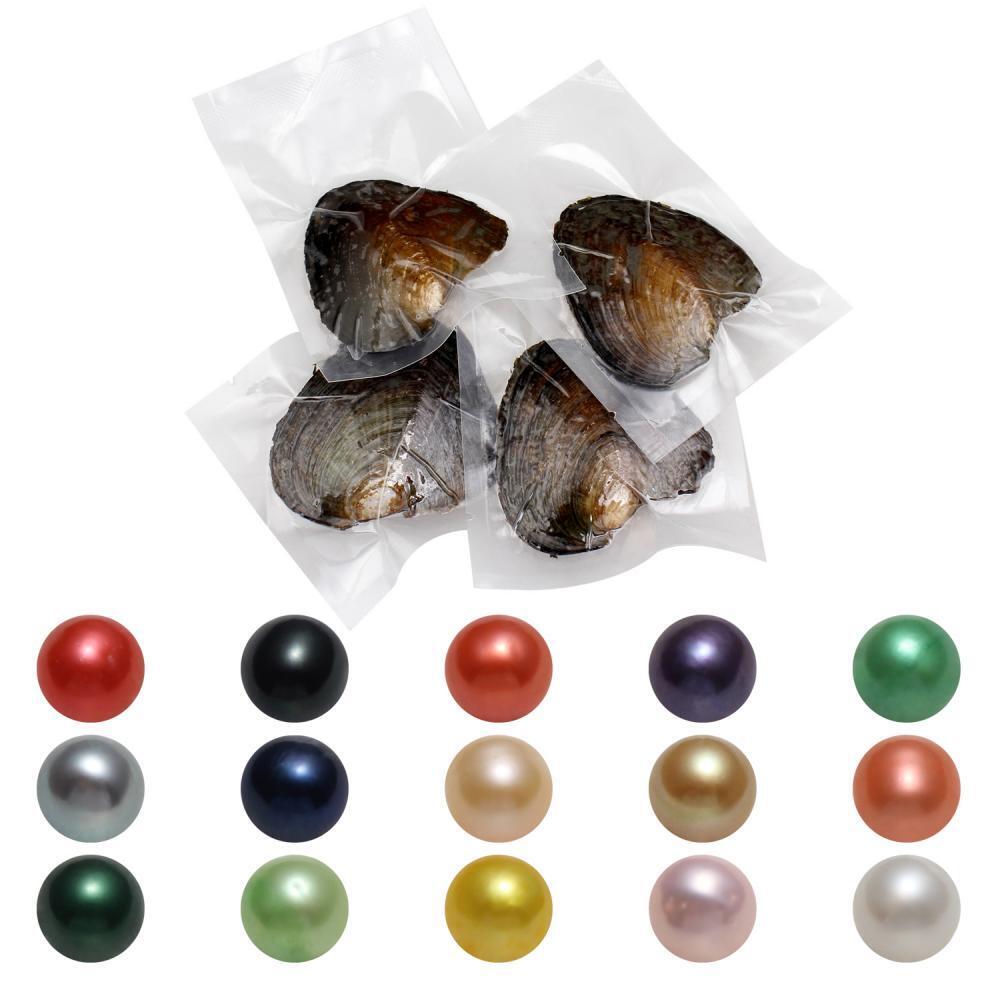 10-50pcs Individually Wrapped Oysters whith Natural Pearl Gift Holiday Birthday