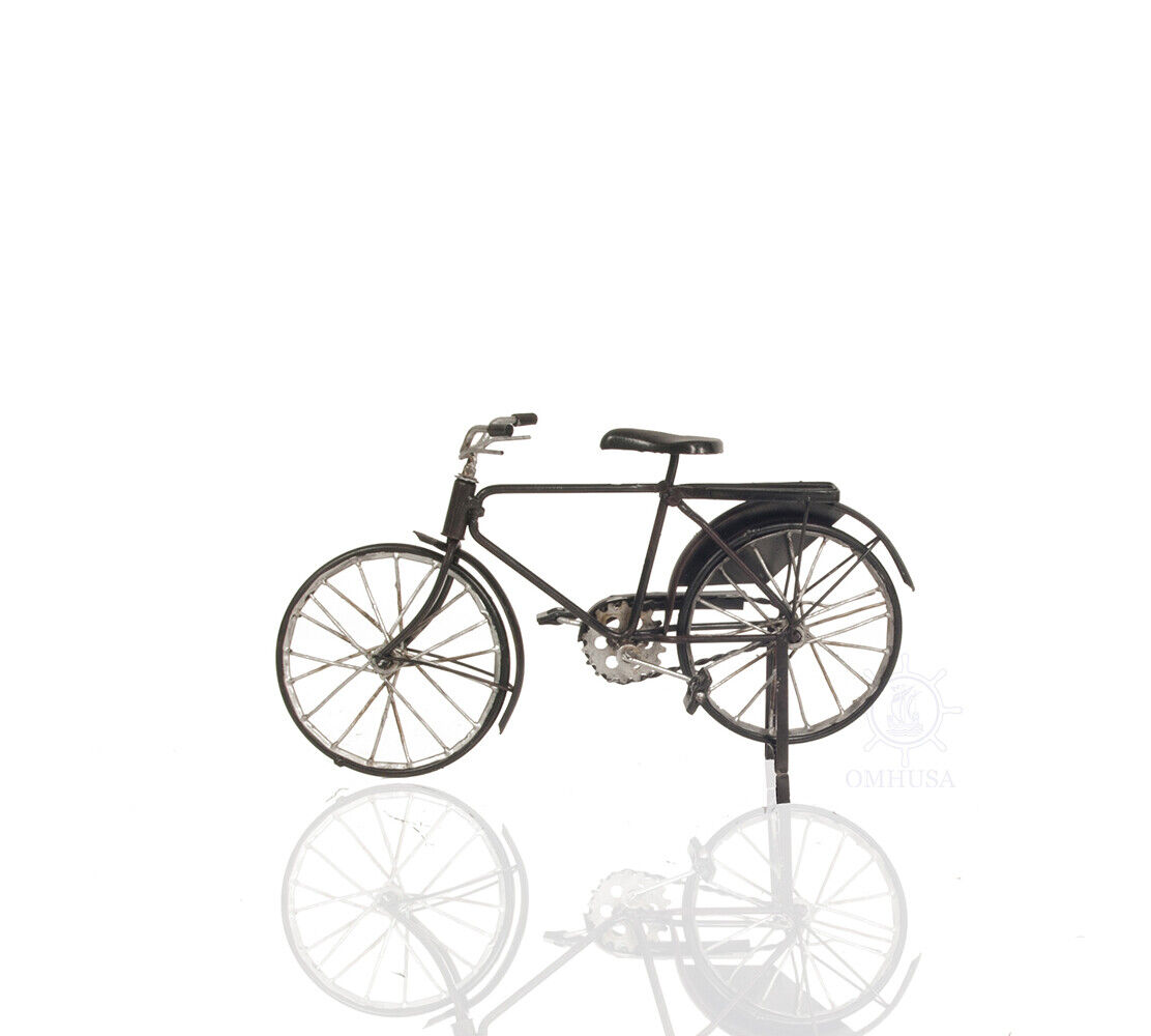 Vintage Safety Black Bicycle Metal Handmade iron Model 
