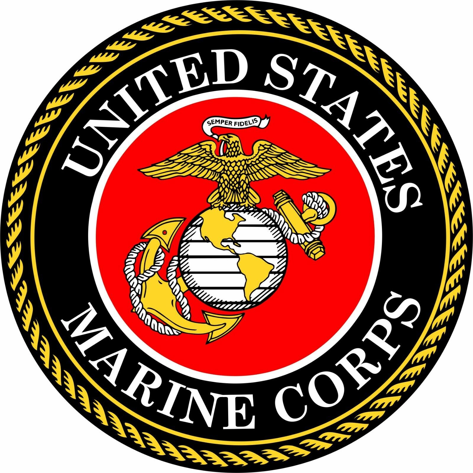 USMC, Army, Navy, Air Force, Space, National Guard & Coast Guard Aluminum Sign