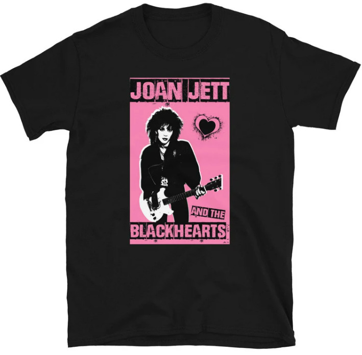 Joan Jett t shirt. new shirt all size shirt, cotton shirt