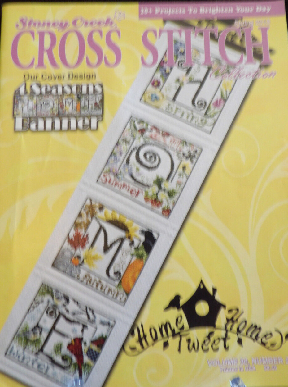 Stoney Creek Cross Stitch Collection Spring 2018