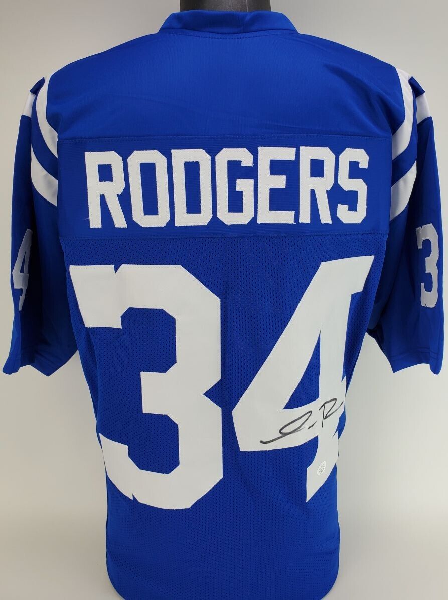 Isaiah Rodgers Signed Indianapolis Colts Blue/ White Football Jersey w/ COA