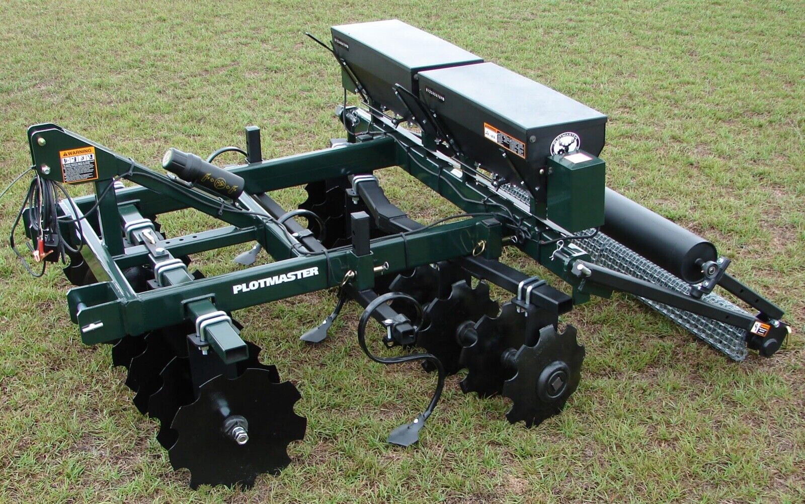 Plotmaster Hunter 600 All-in-One Food Plot Disc, Plow, Seeder, & Planter