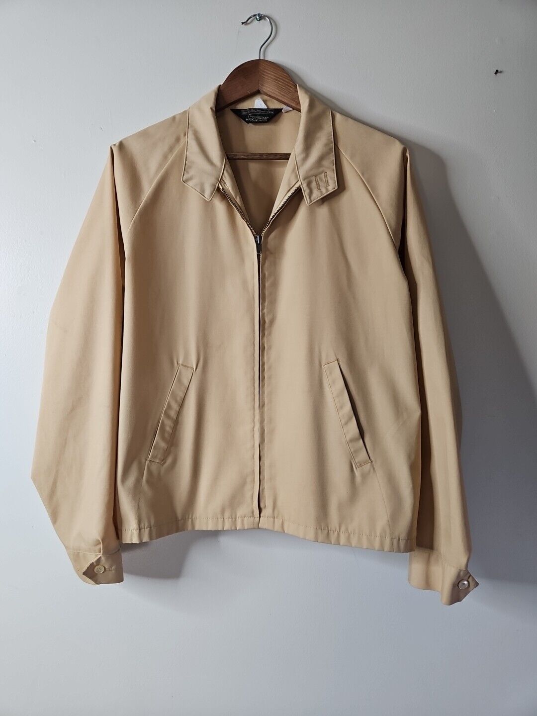Vintage 70’s Men\'s Sears Sportswear Jacket Perma-Prest Bomber READ