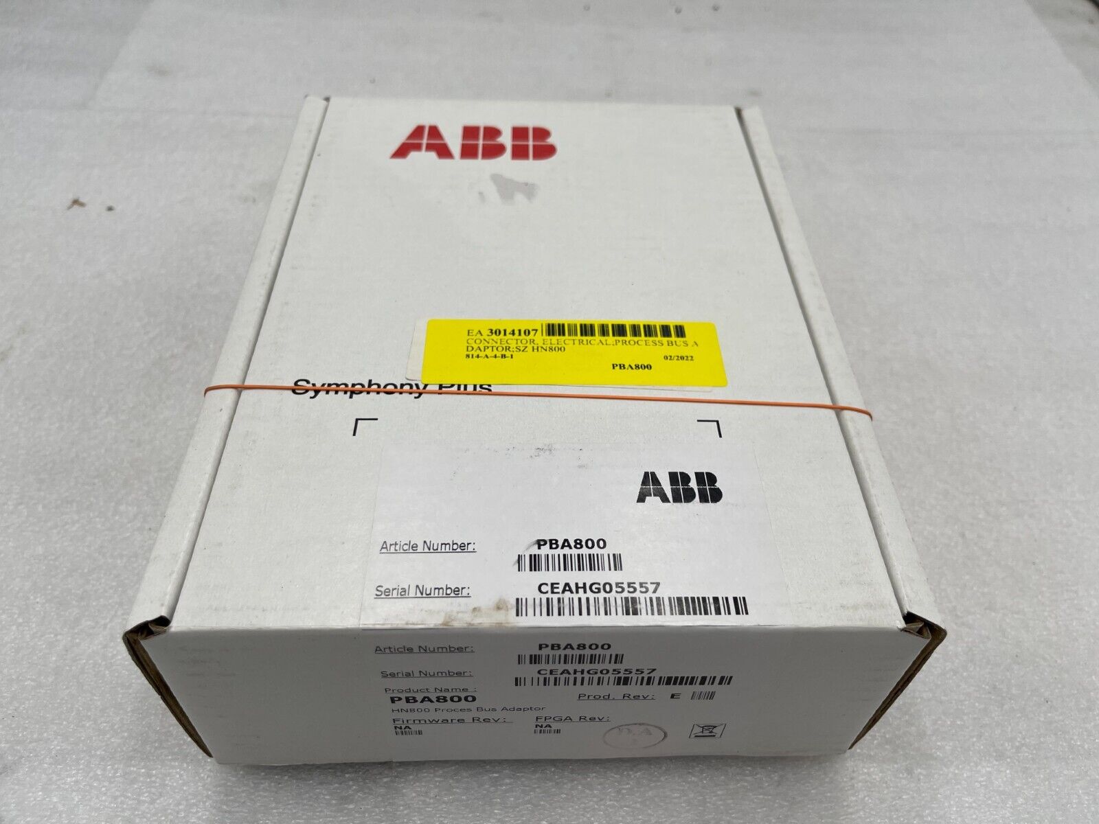 ABB PBA800 Symphony Plus Process Bus Adapter Rev E Sealed Brand NEW STOCK K-2102