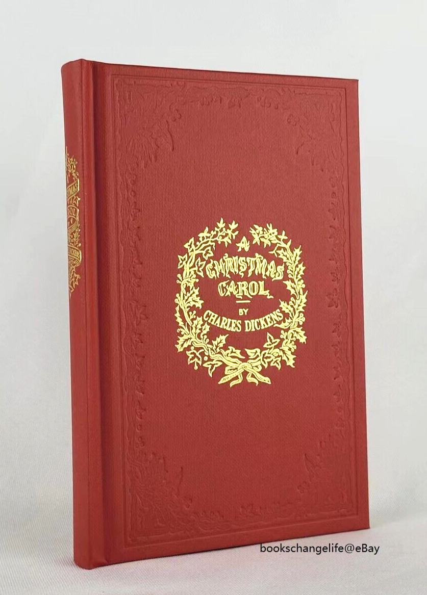 A CHRISTMAS CAROL Deluxe 1843 Original 1st edition Facsimile Charles Dickens NEW