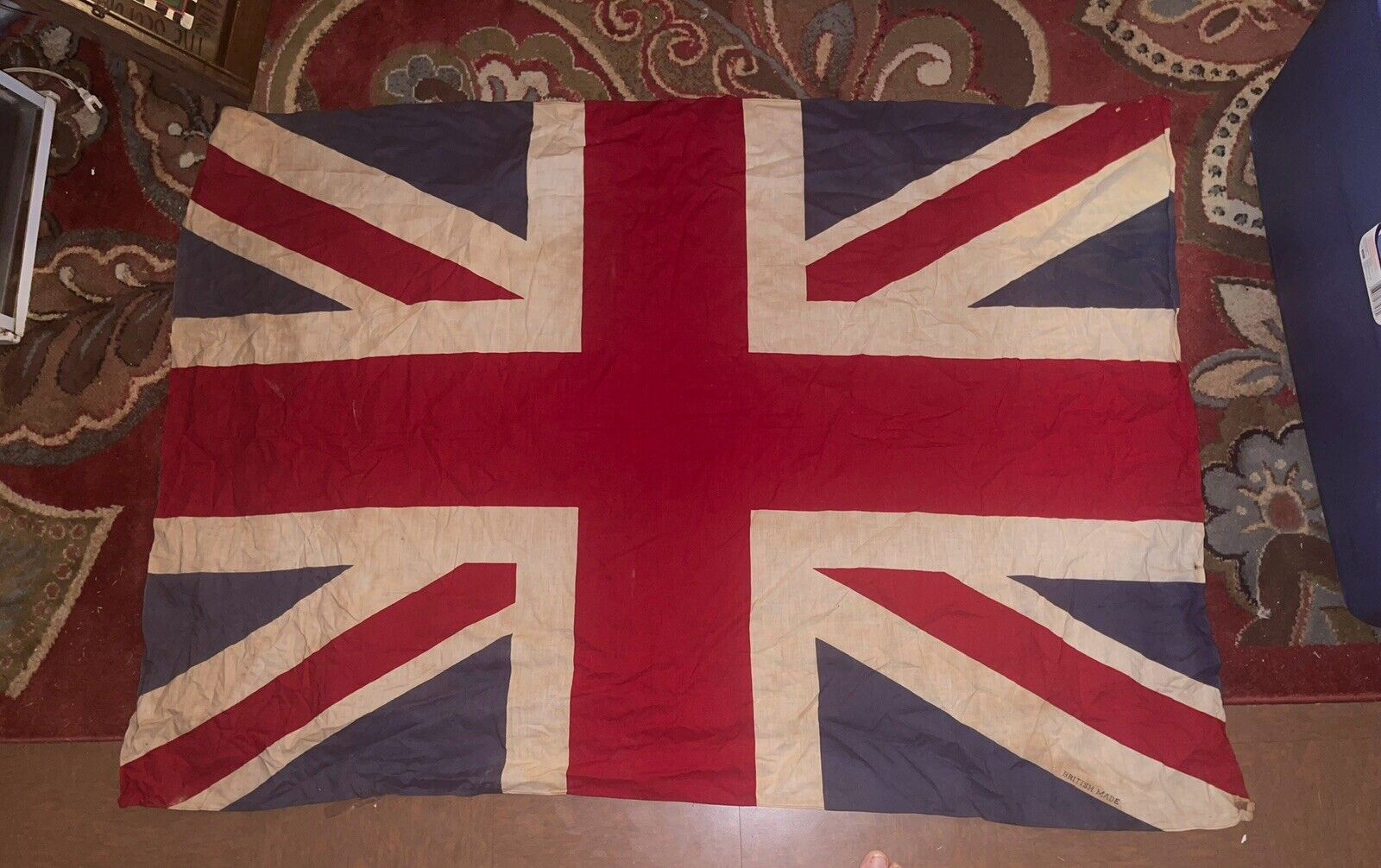 WWII Union Jack Flag  3ftx3.5ft