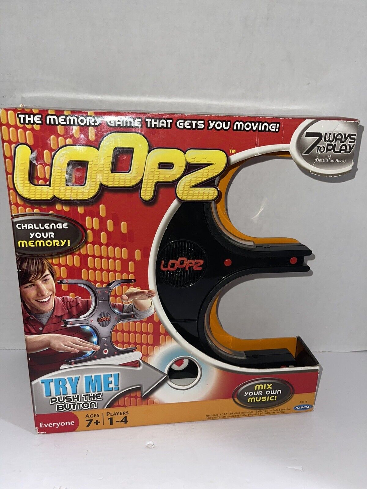 Loopz Electronic Memory Game by Mattel NEW The Memory Game by Radica.