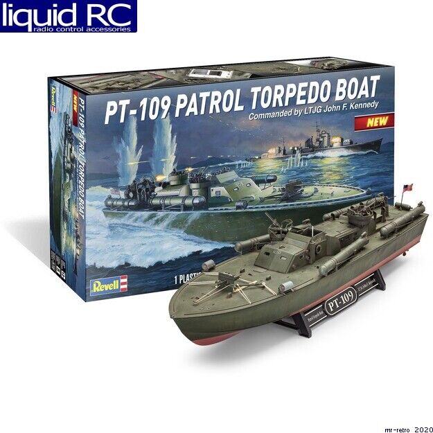 Revell 85-0319 1/72 PT109 Torpedo Boat JFK Plastic Model Kit