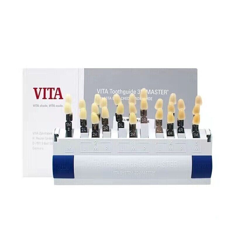 VITA 100% Original 3D Master Authentic Tooth ShadGuide with Bleach Shade GERMANY