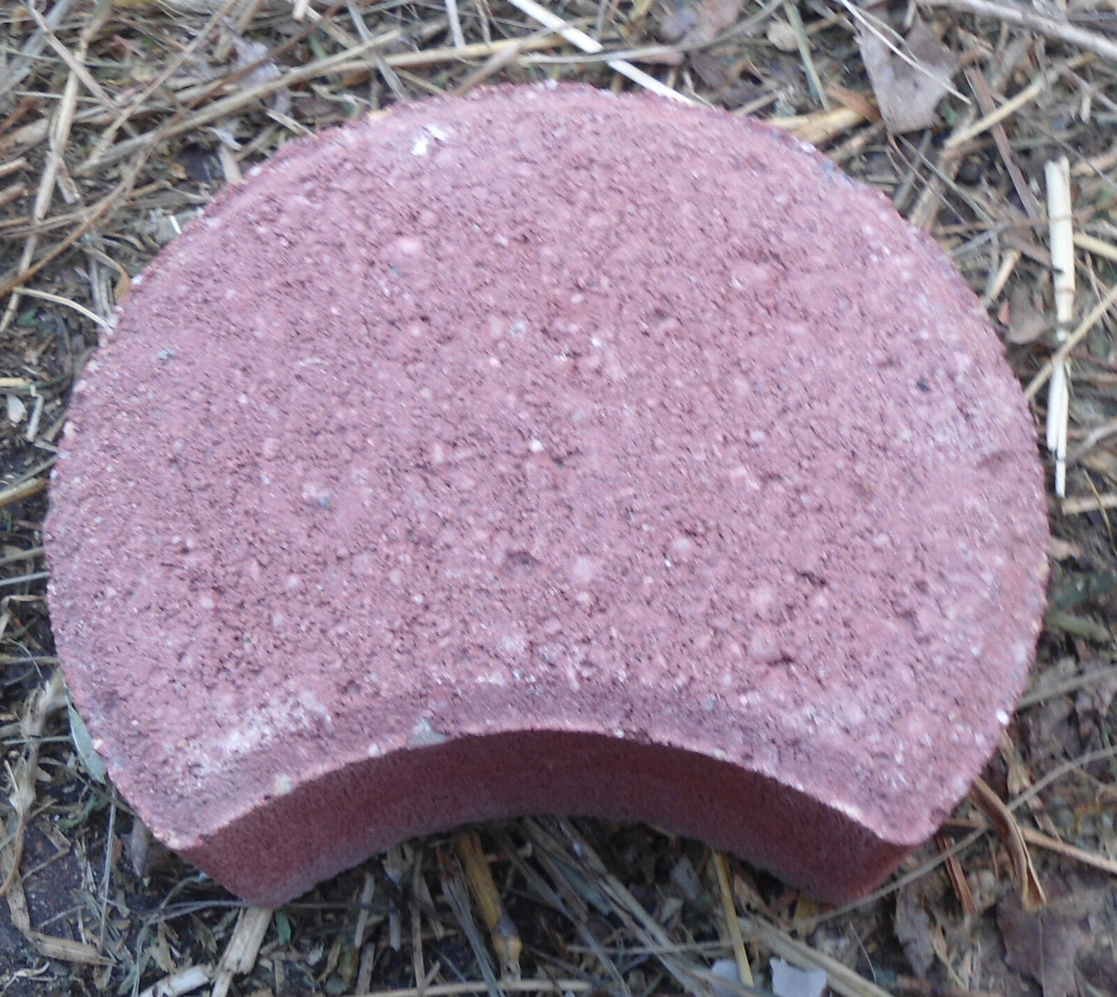 Crescent Brick paver mold plaster concrete mould 4.5\