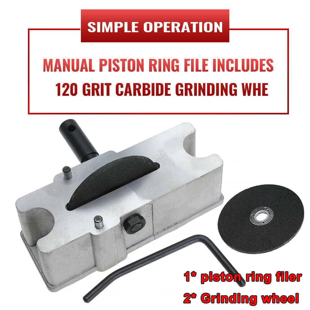 66785 Performance Engine Piston Ring Filer Grinder Grinding None Raw Aluminum