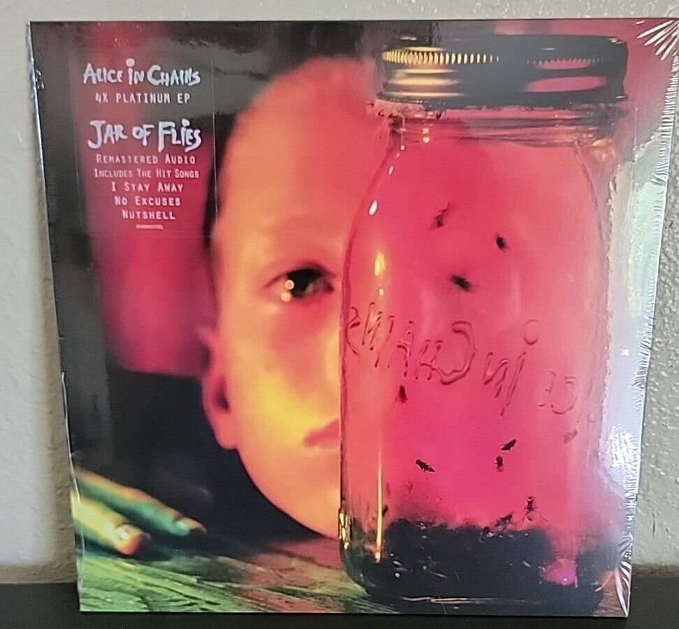 Factory Sealed Alice In Chains Jar Of Flies Vinyl LP......  