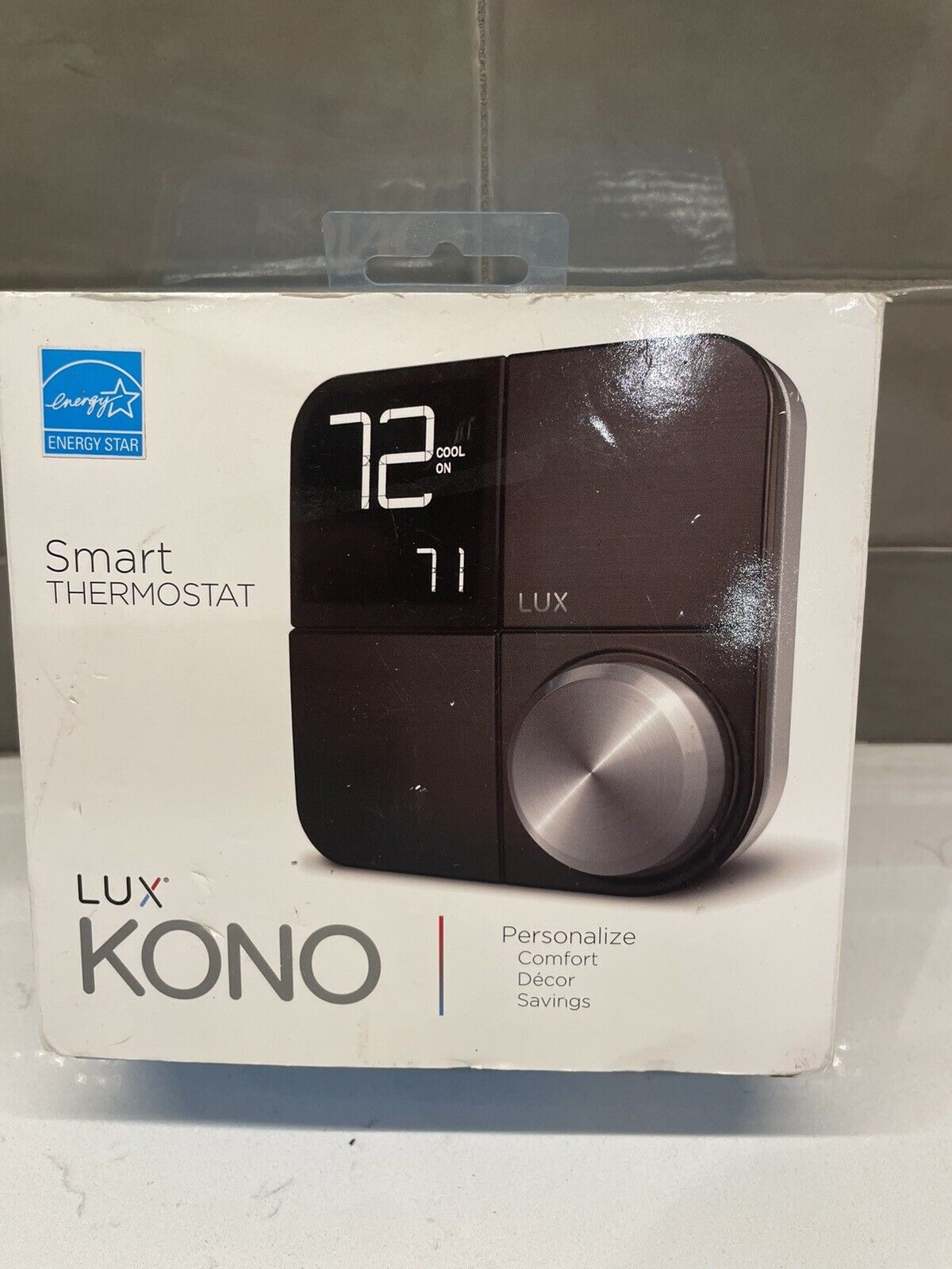 LUX KONO SMART THERMOSTAT   KN S MG1 B04 - New Wow Fast Shipping