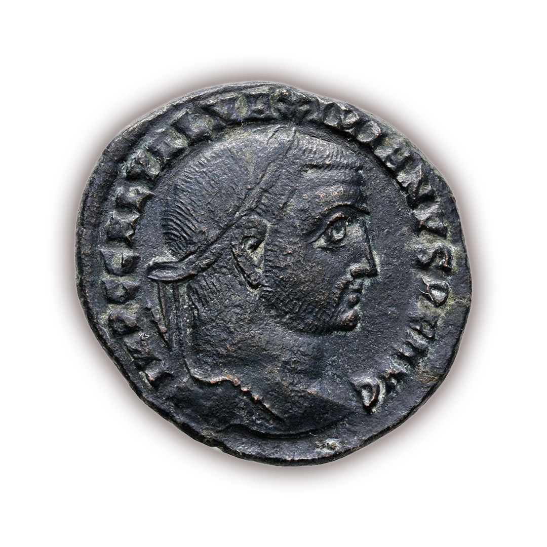 Ancient Rome, Galerius Maximianus AD 305-311. Heraclea Follis Æ 25 mm, 5.86g