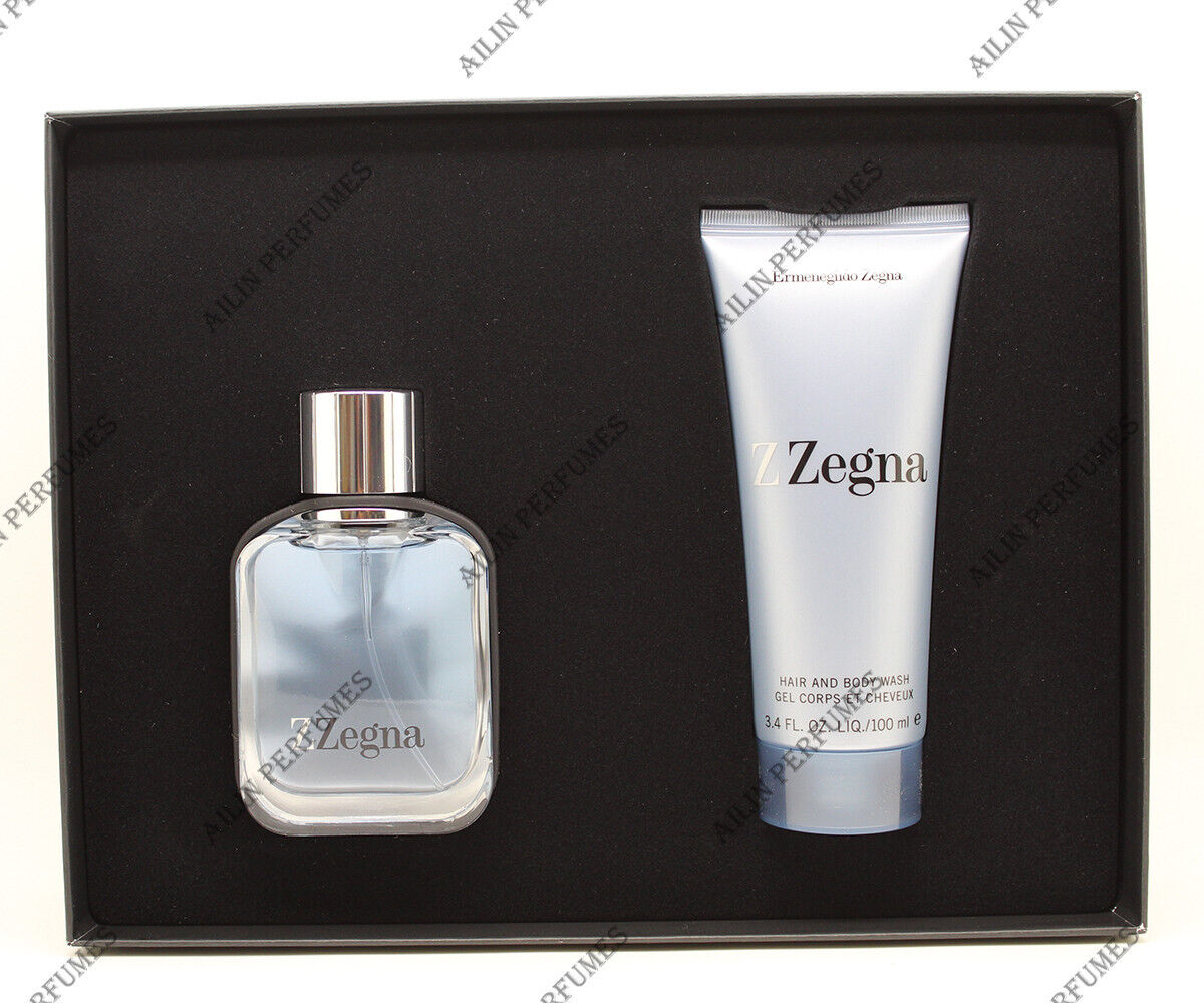 Z ZEGNA by Ermenegildo Zegna gift set men (1.7 oz edt spray + 3.4 oz boday wash)