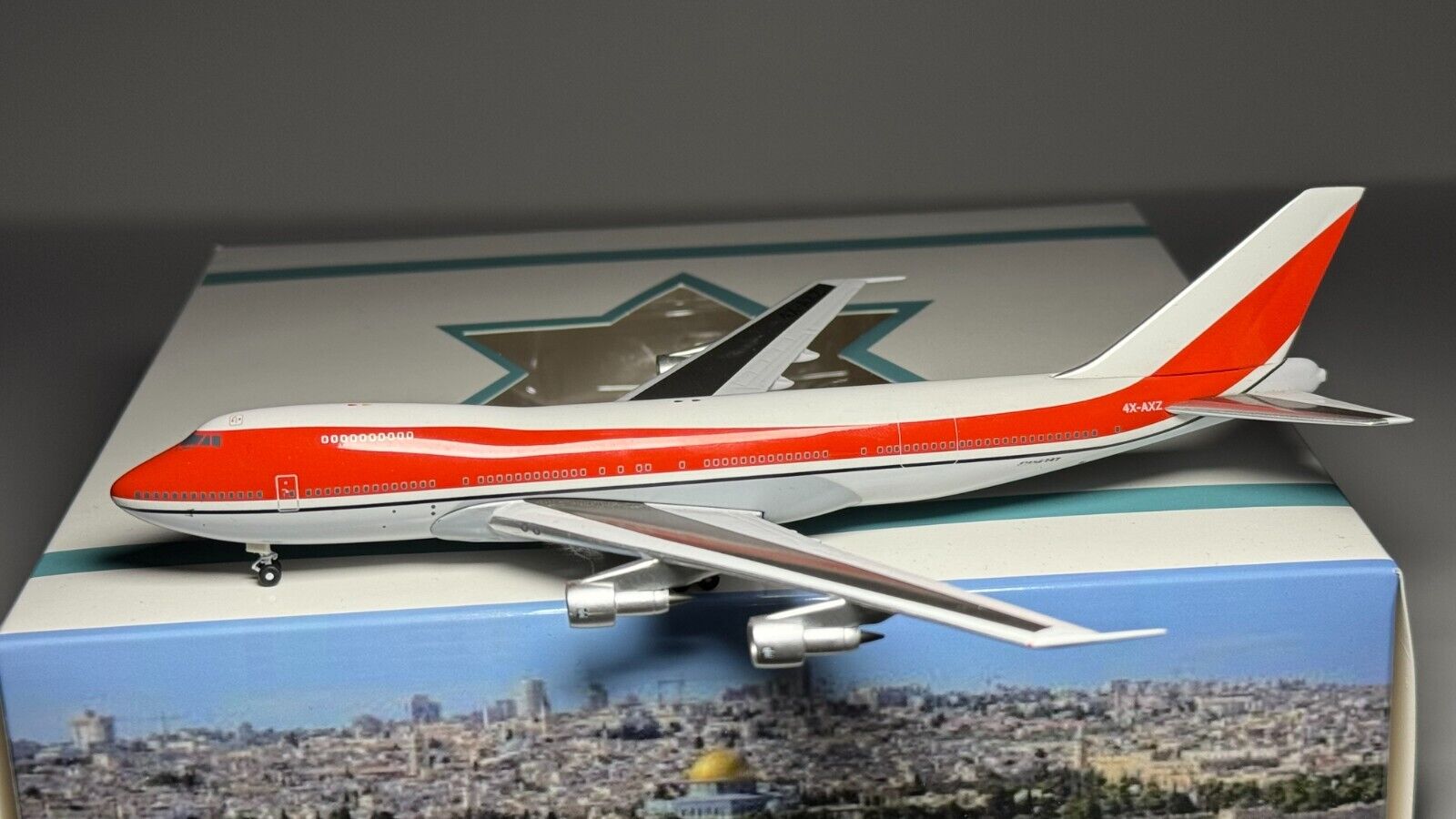 Aeroclassics/BigBird 1:400 El Al B747-100 Avianca Hybrid 4X-AXZ