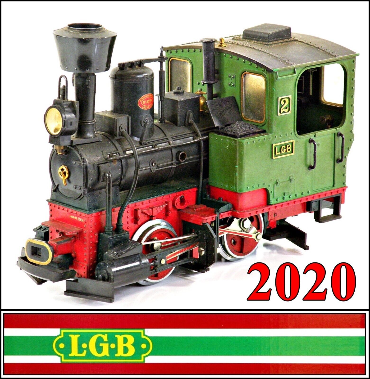 LGB 2020 Stainz 0-4-0 G-Gauge Steam Loco