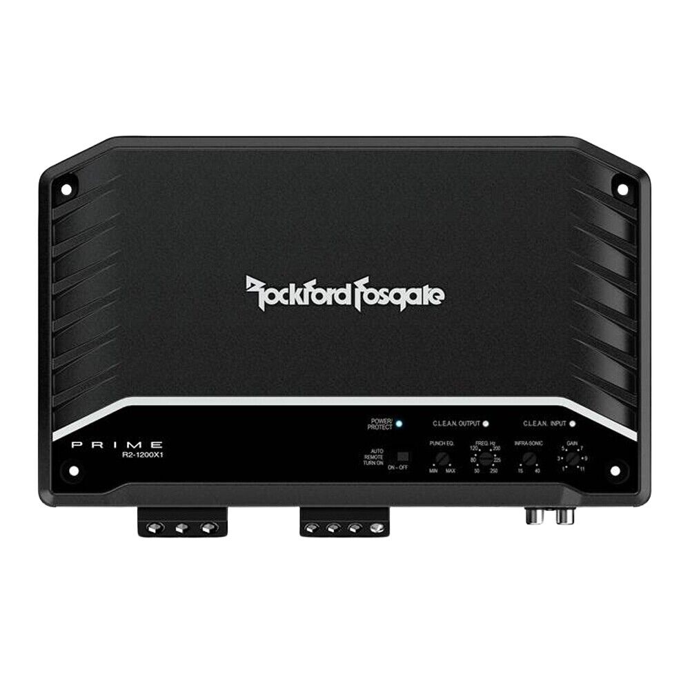 RFRB Rockford Fosgate R2-1200X1 Prime Series 1200 Watt Mono Subwoofer Amplifier