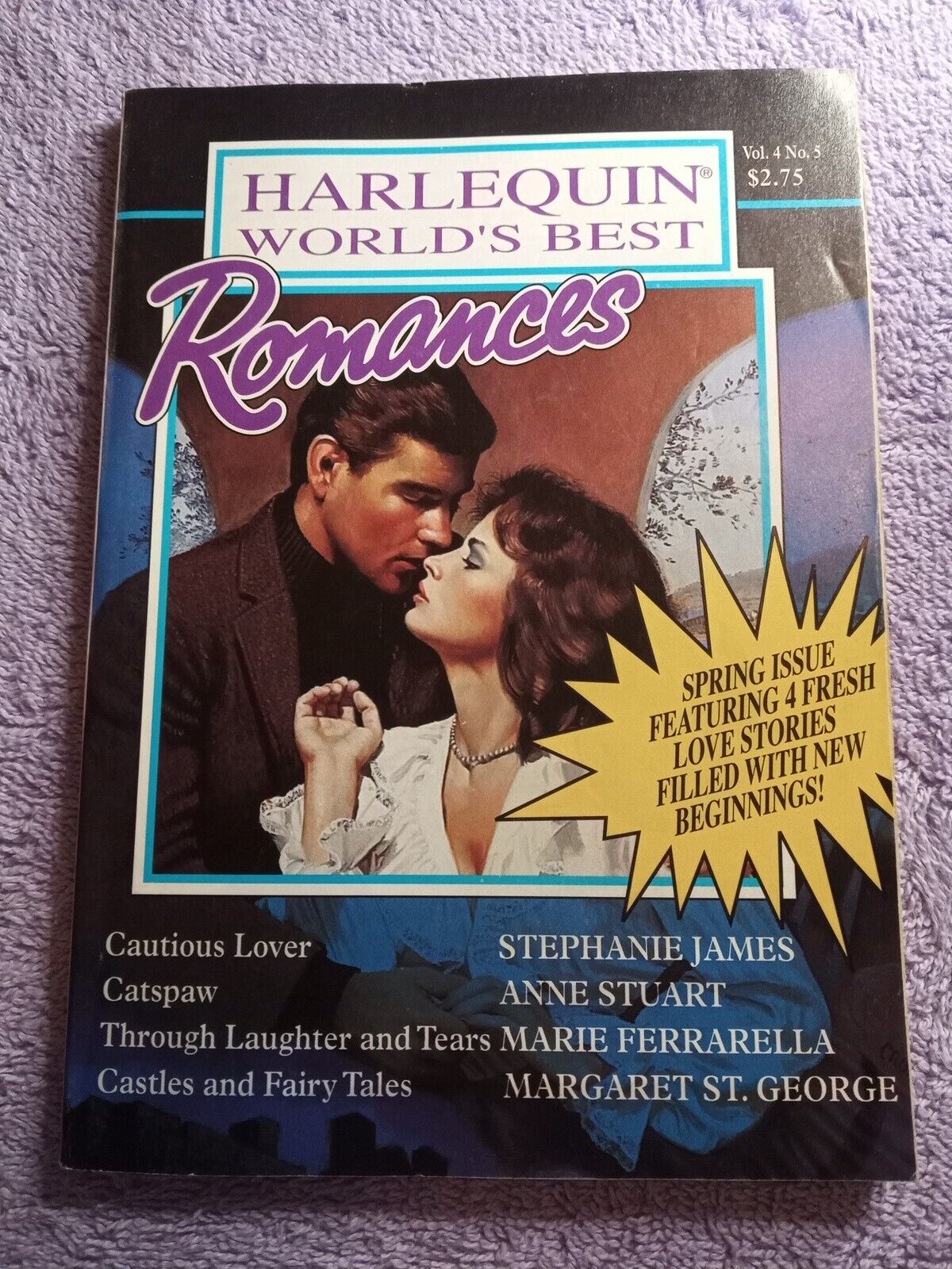 Rare Harlequin World\'s Best Romances Digest Magazine Vol. 4 No. 5, Mar/Apr 1995