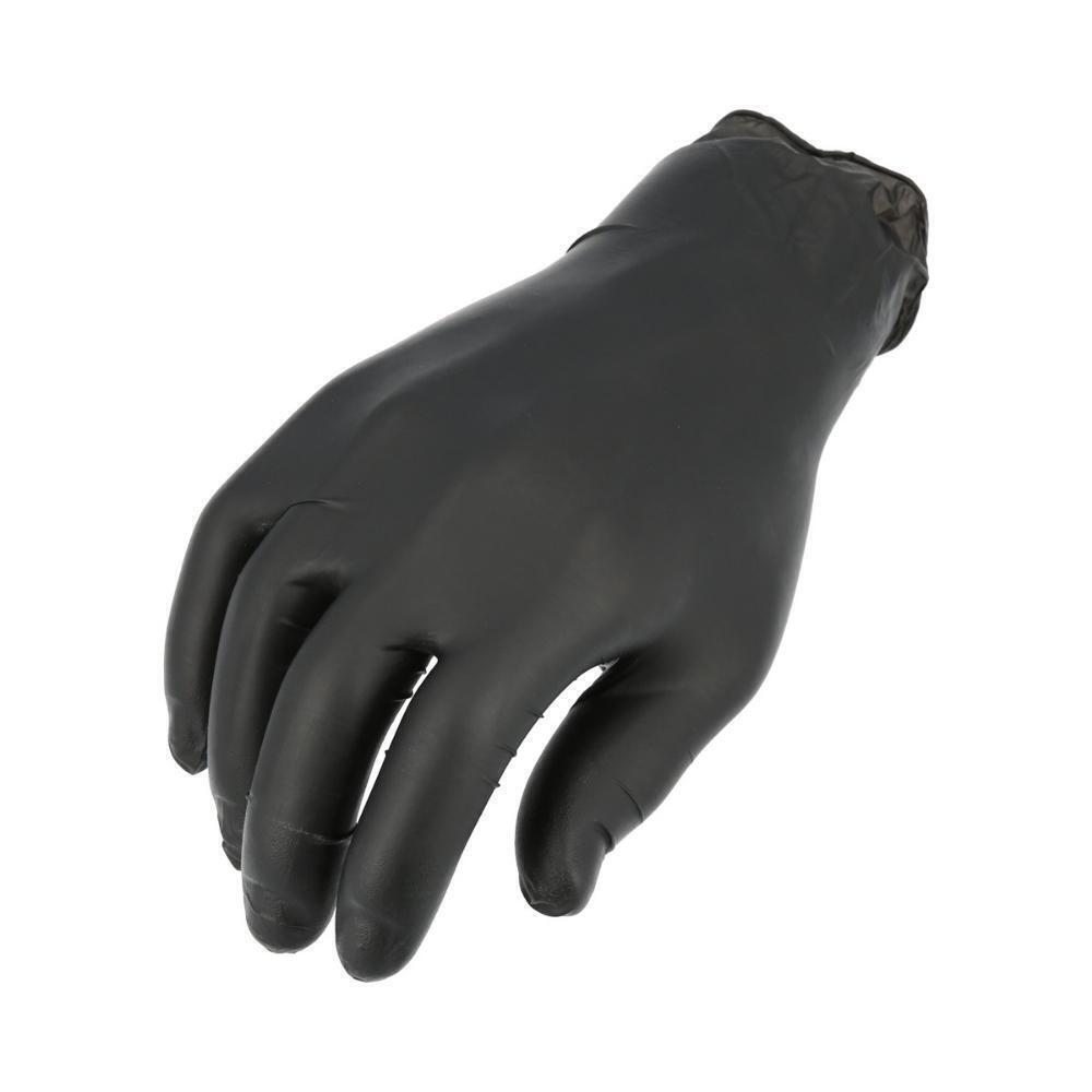 Black/Blue/Orange Nitrile Medical Disposable Gloves, 4 Mil - 8 Mil, Powder Free