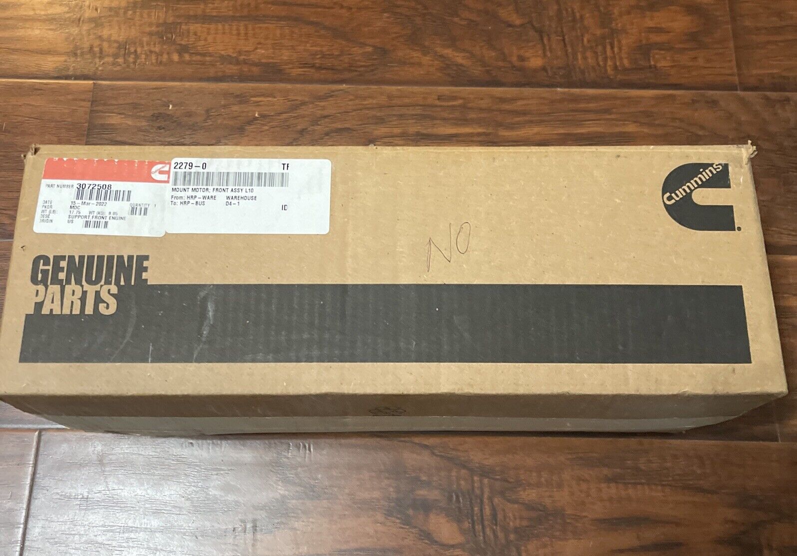 Cummins Front Engine Support Part # 3072508 NEW SEALED