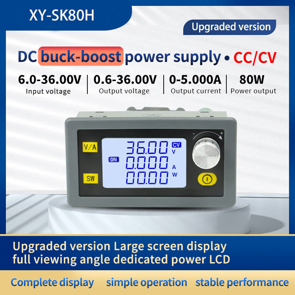 Power Supply Module CNC Buck Boost Converter CC CV 80W Constant Voltage Current
