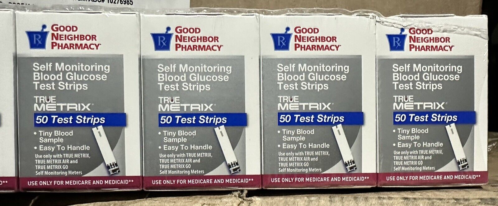 True Matrix Glucose Blood Test Trips 2 Pack (100 Test Strips Total)