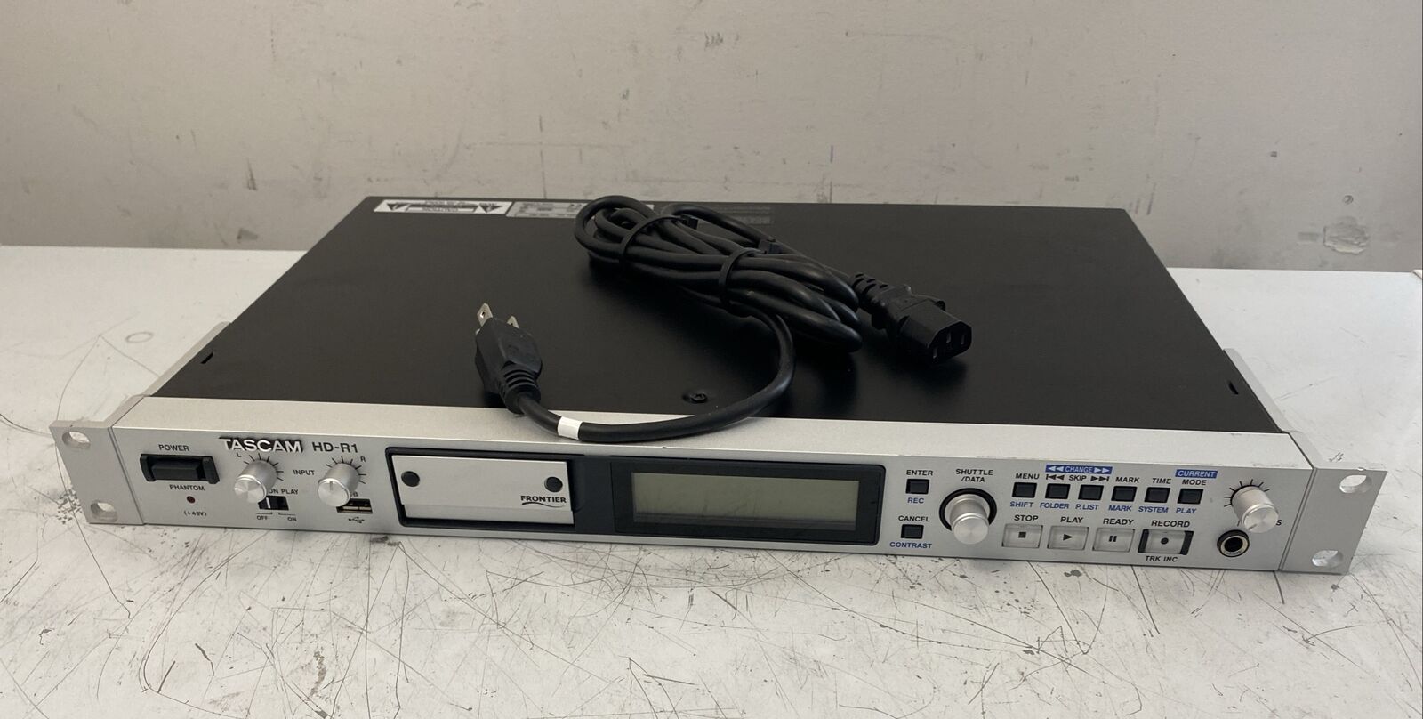 TEAC Corporation Tascam Model HD-R1 Two Channels Solid State Audio Recorder Used