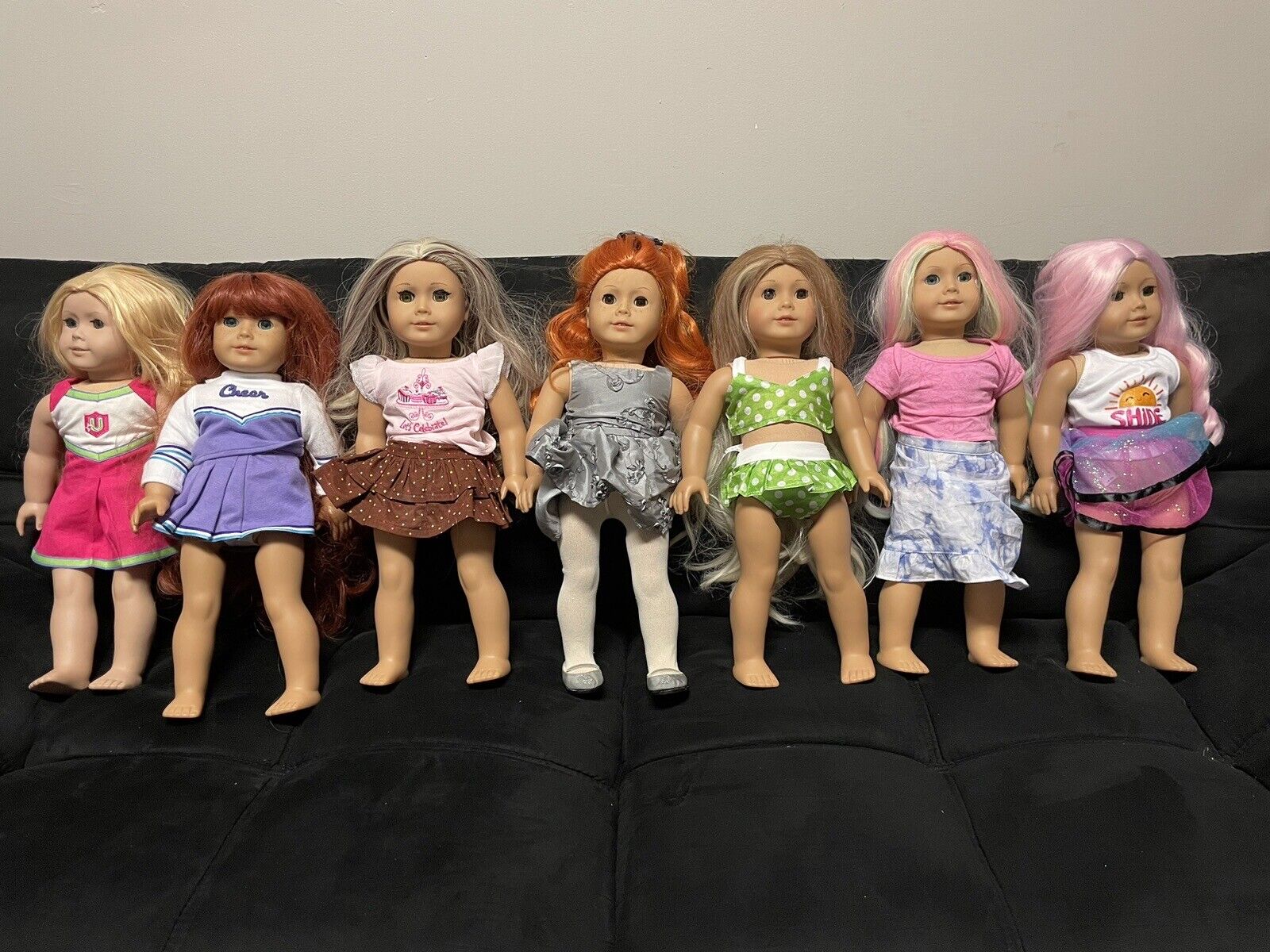 ooak american girl doll Lot Of 7 (*Read Description*)